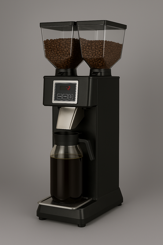 Chadron French Press Coffee Grinder with 6 lb. Double Hopper - 120V