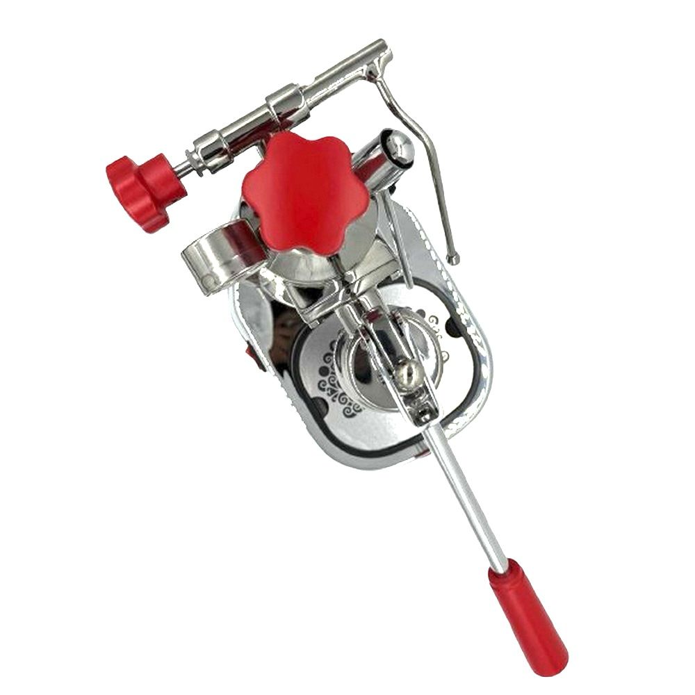 La Pavoni Europiccola EPC 8SR Special Edition Red with Gauge