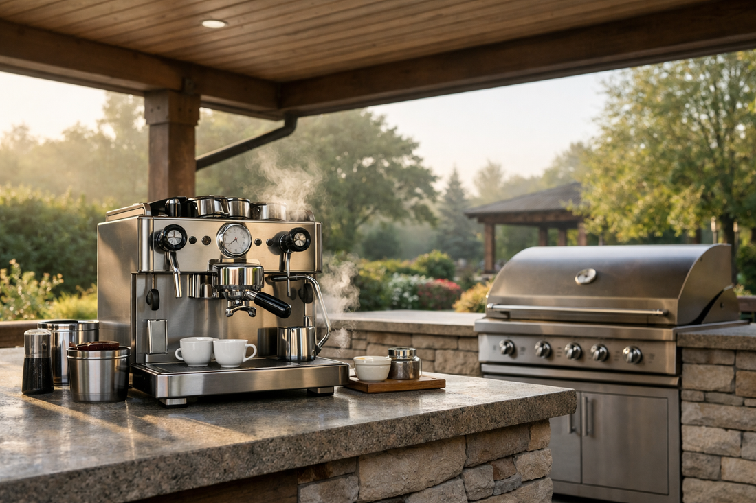 Espresso First: Rethinking Outdoor Kitchens