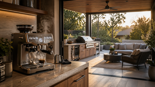 Coffee + Grill Entertaining Flow Guide