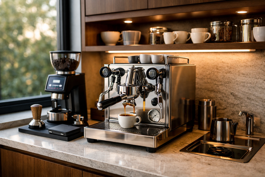 How to Create a Luxury Home Espresso Experience