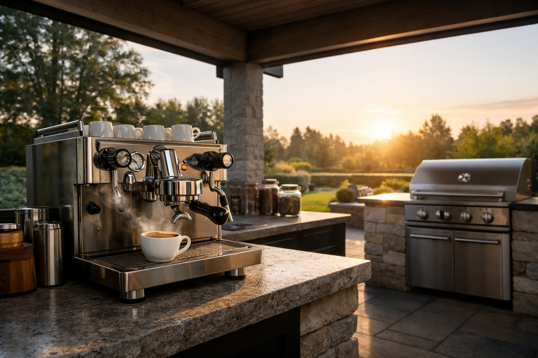 Can Espresso Machines Be Used Outdoors?