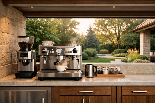 Weather Protection for Outdoor Espresso Equipment