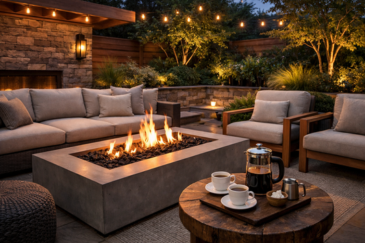 Coffee and Fire Pit Pairing Ideas
