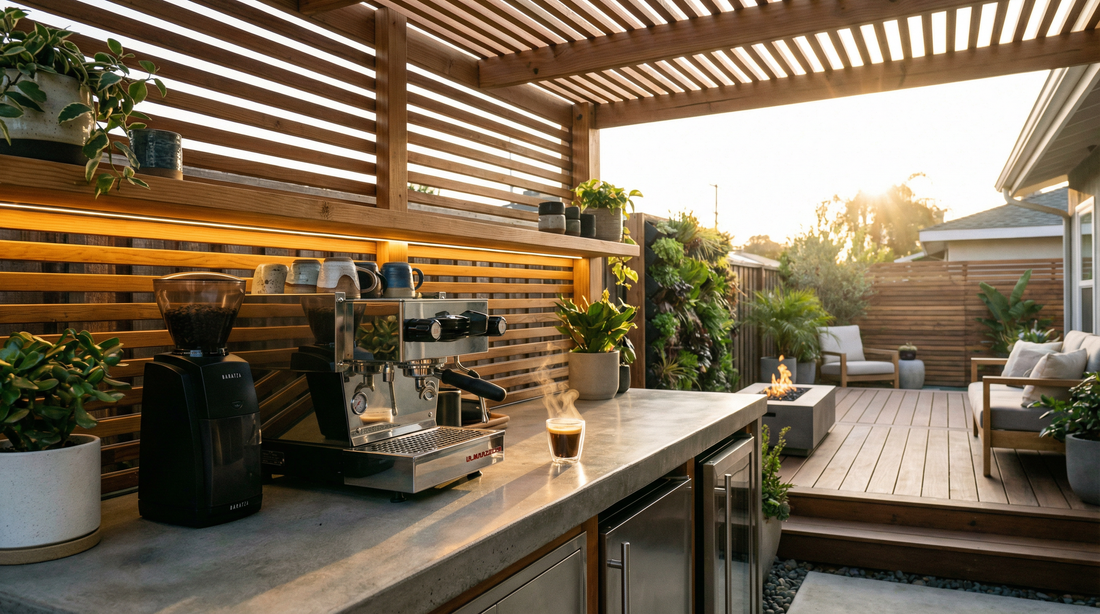 Outdoor Coffee Bar Ideas for Your Backyard