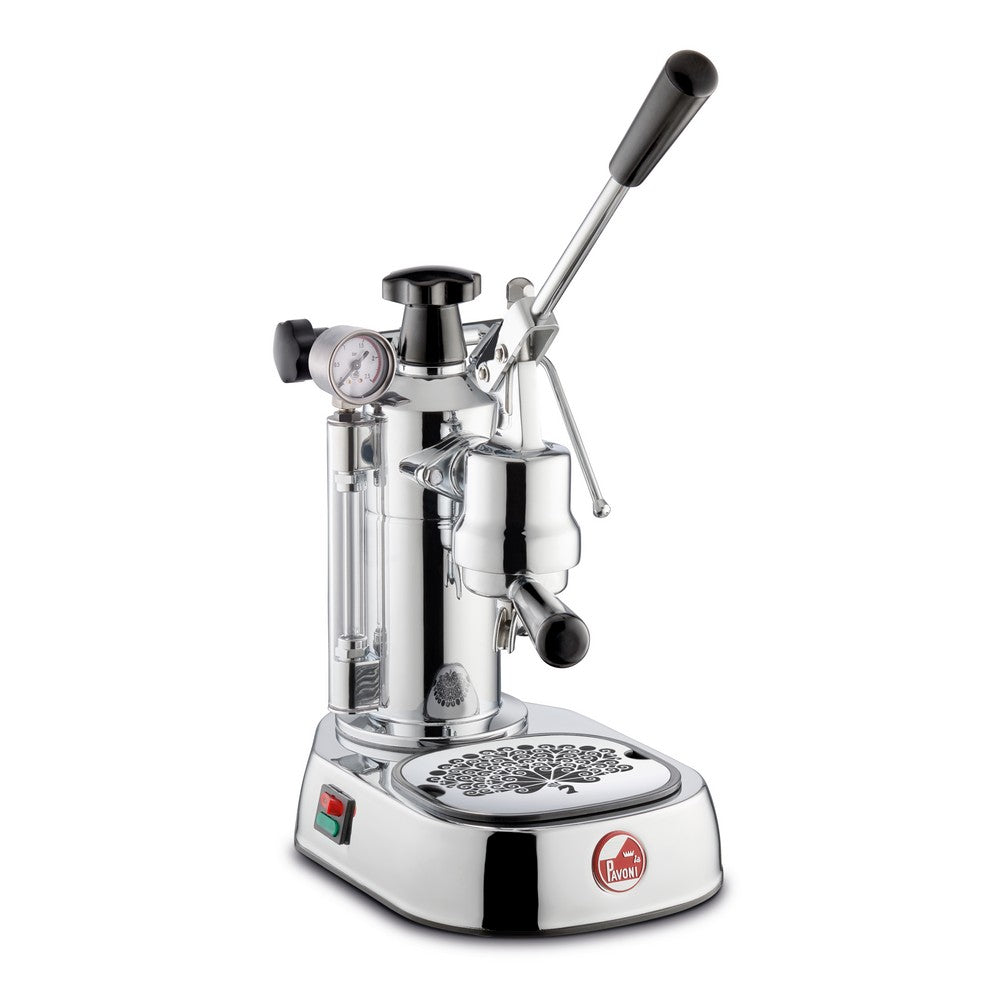 La Pavoni Europiccola EPC 8SB Special Edition Black with Gauge