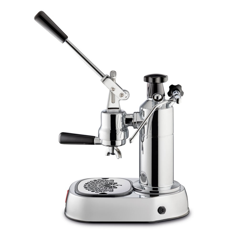 La Pavoni Europiccola EPC 8SB Special Edition Black with Gauge